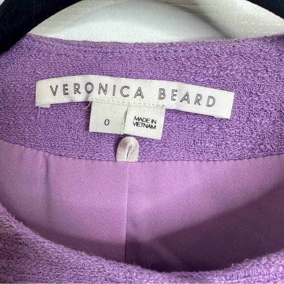 Veronica Beard Violet Corey Dickey Jacket Size 0 - Picture 10 of 13